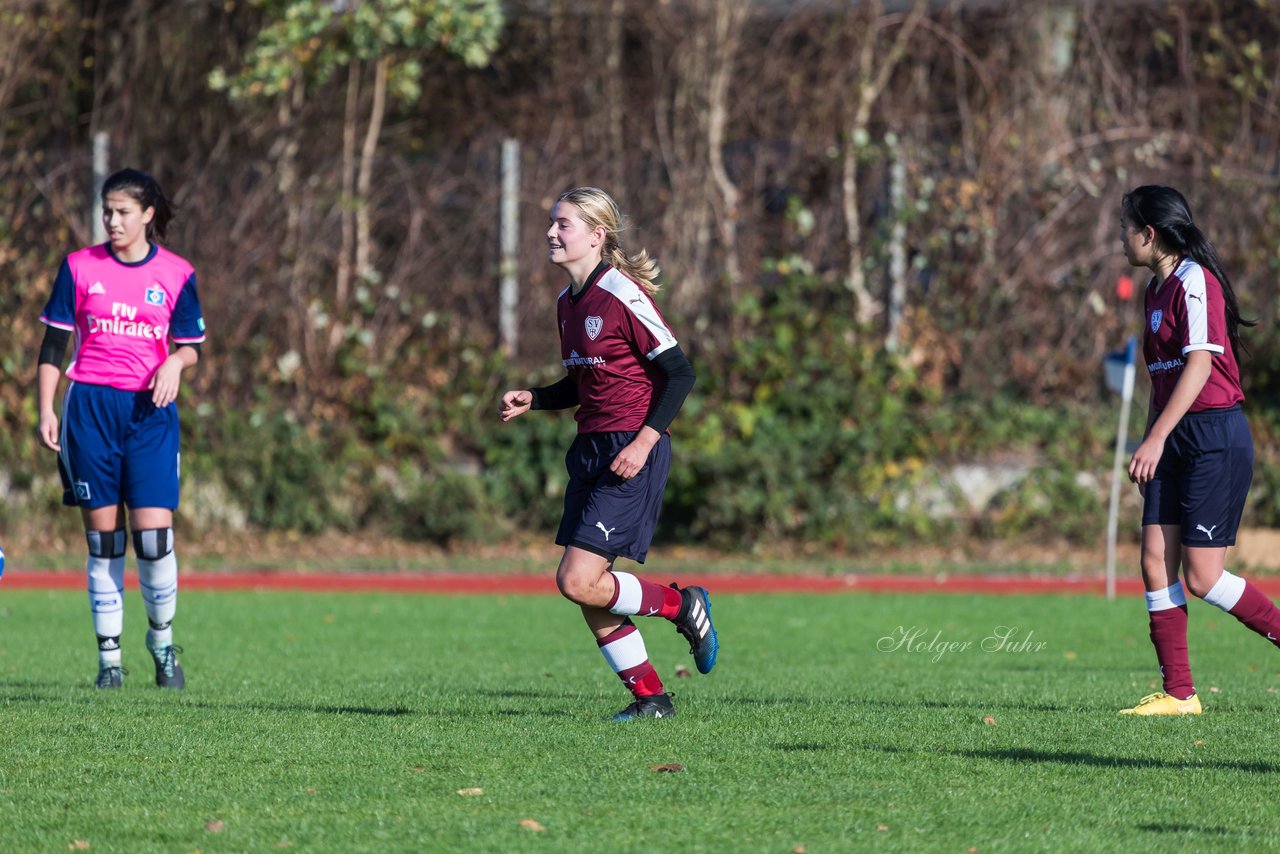 Bild 342 - B-Juniorinnen Halstenbek-Rellingen - Hamburger SV 2 : Ergebnis: 3:8